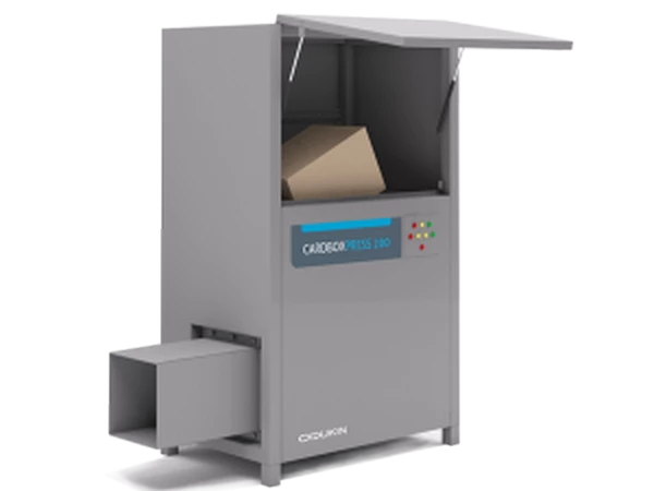 The CardboxPRESS 200 cardboard compactor